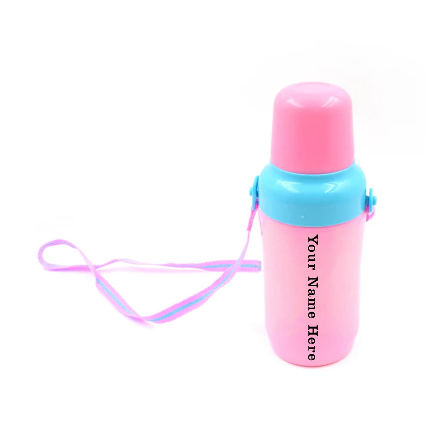 Customize 500ml Insulated Sports Water Bottle with Dori & Straw: Leakproof, BPA-Free, Kids — image 1