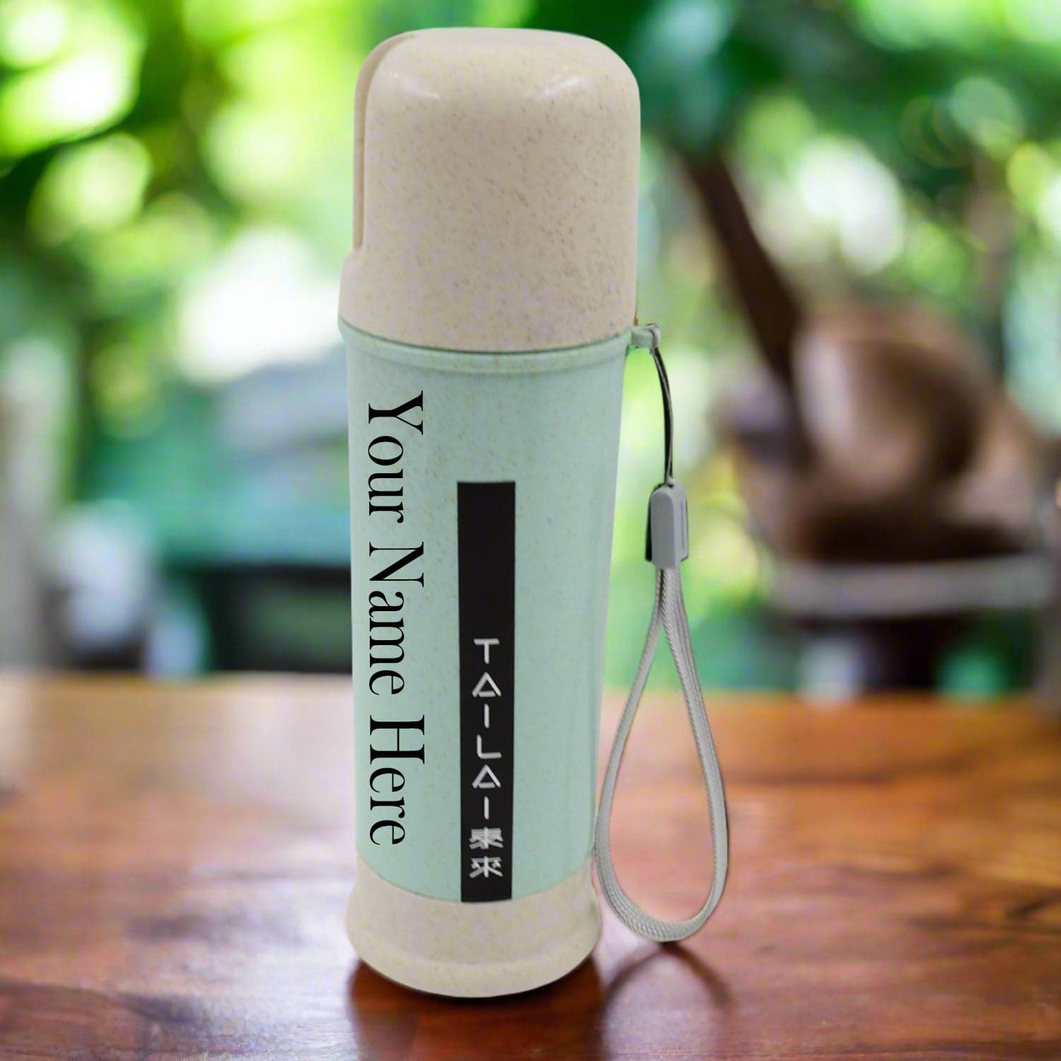 Customize Portable Water Bottle (300 ML Approx / Mix Colors / Design) — image 1