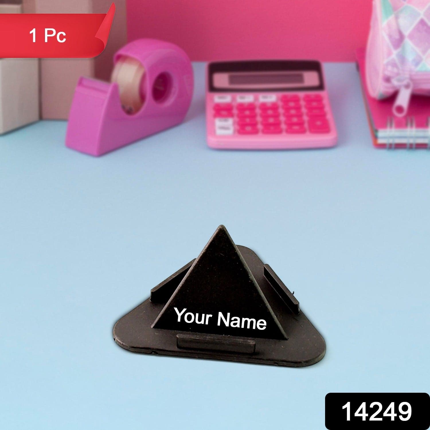 Customized / Personalized Pyramid Mobile Stand with 3 Different Inclined AnglesCustomized / Personalized Pyramid Mobile Stand with 3 Different Inclined Angles