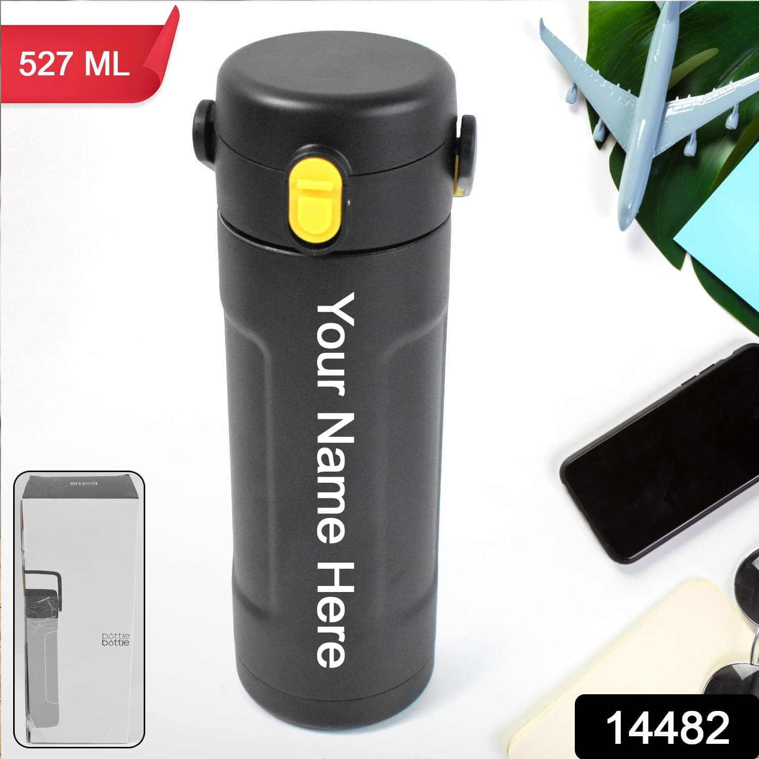 Customize Insulated Water Bottle - Vacuum Sealed, Leak Proof, BPA Free - Perfect for Hot & Cold Beverages — image 1