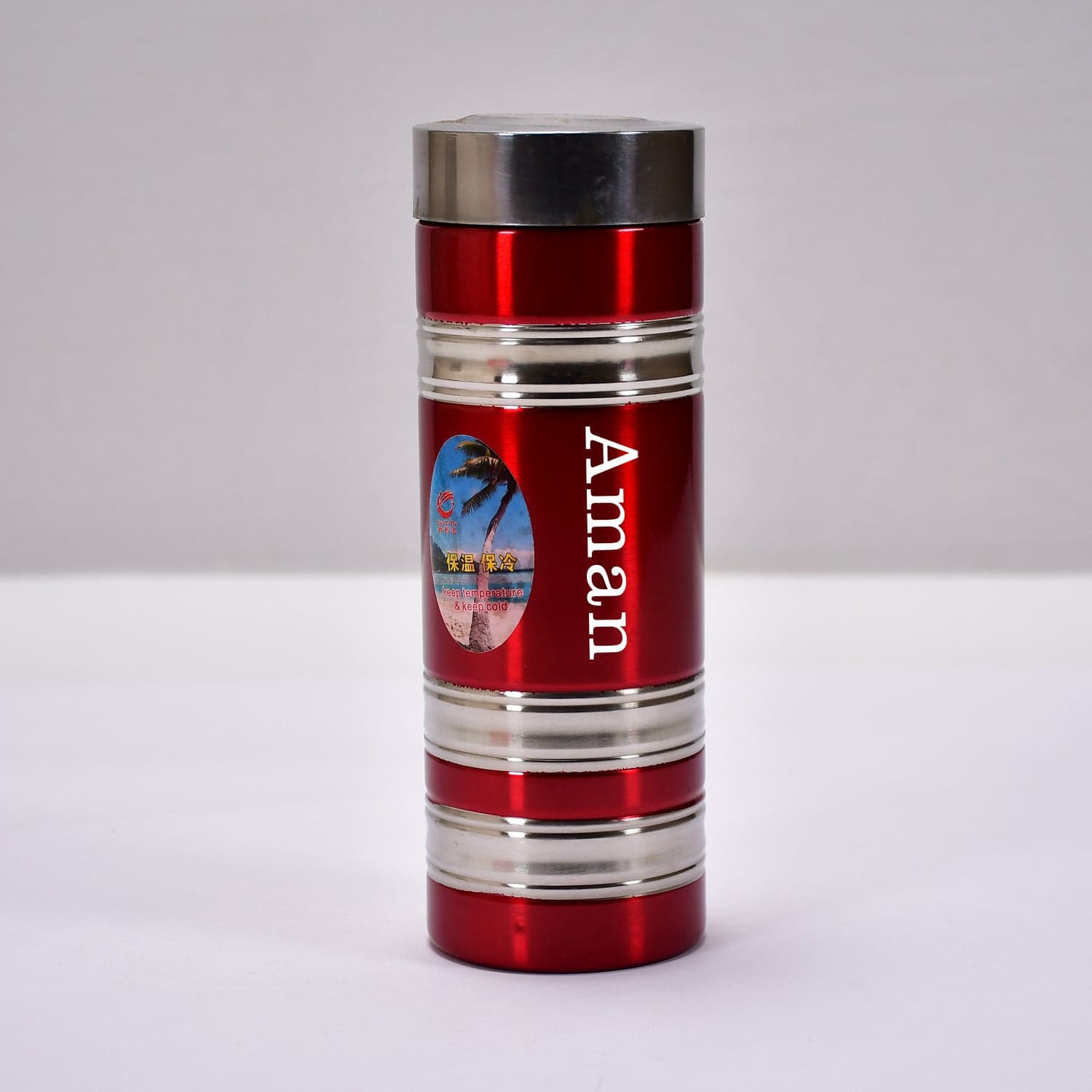 Customize Mini Stainless Steel Water Bottle Bottle 380Ml For School & Home Use — image 1
