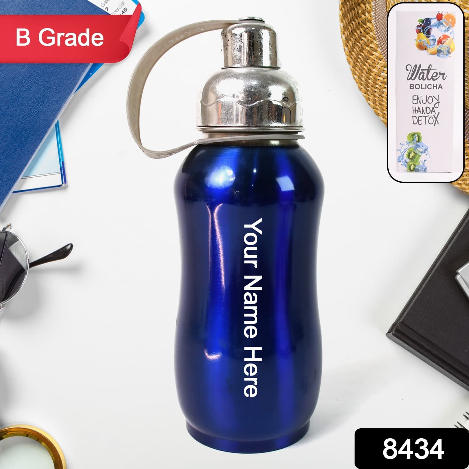 Customize Thermoses Water Bottle Stainless Thermos Water Bottle (500 ML Approx) — image 1