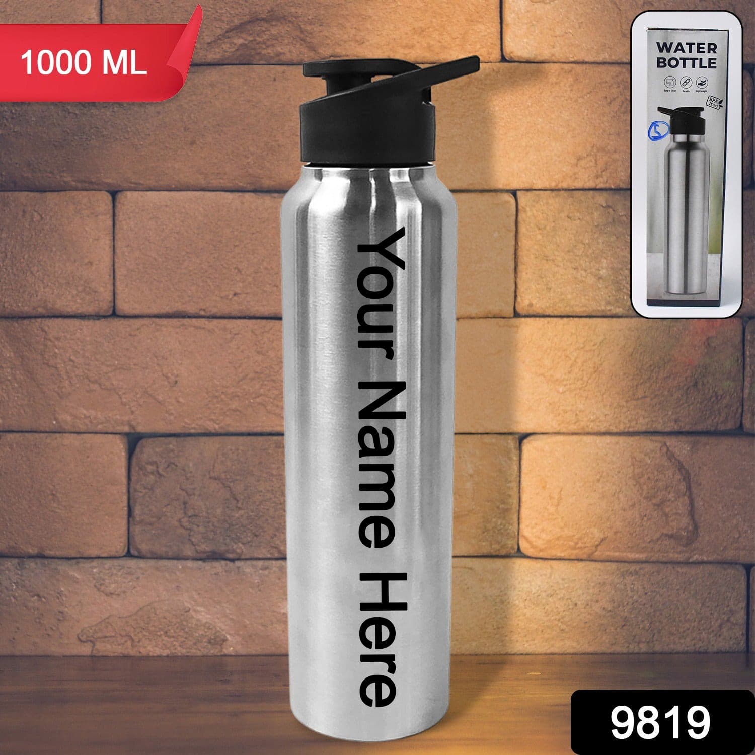 Customize Stainless Steel Water Bottle (1000ML) — image 1