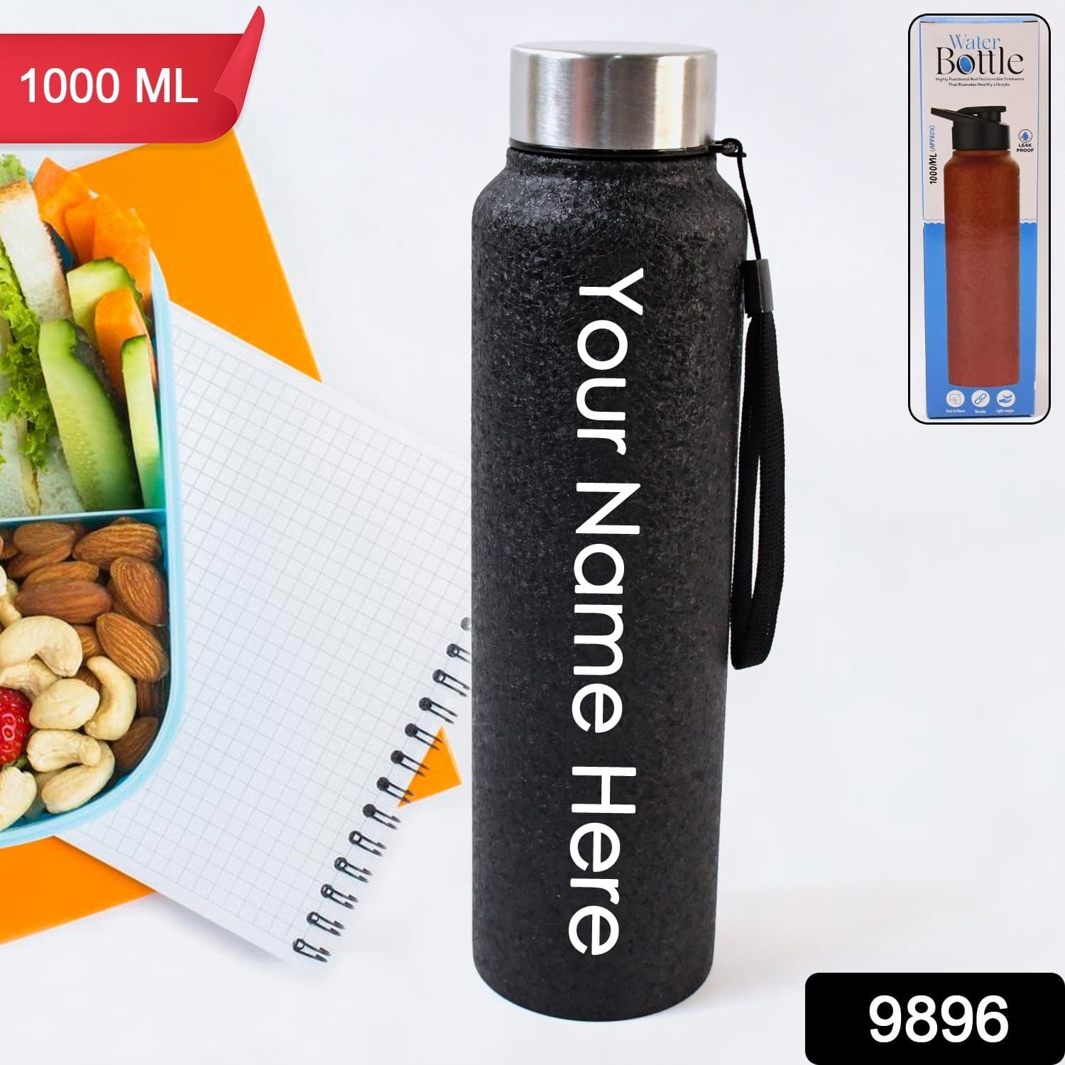 Customize Stainless Steel Double Wall Vacuum-Insulated Drink Water Bottle (1000 ML Approx) — image 1